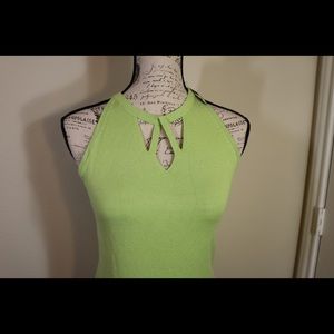 New with tags Limited neck cutout fitted tank top